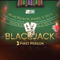 First Person Blackjack in otrosjuegosenvivo